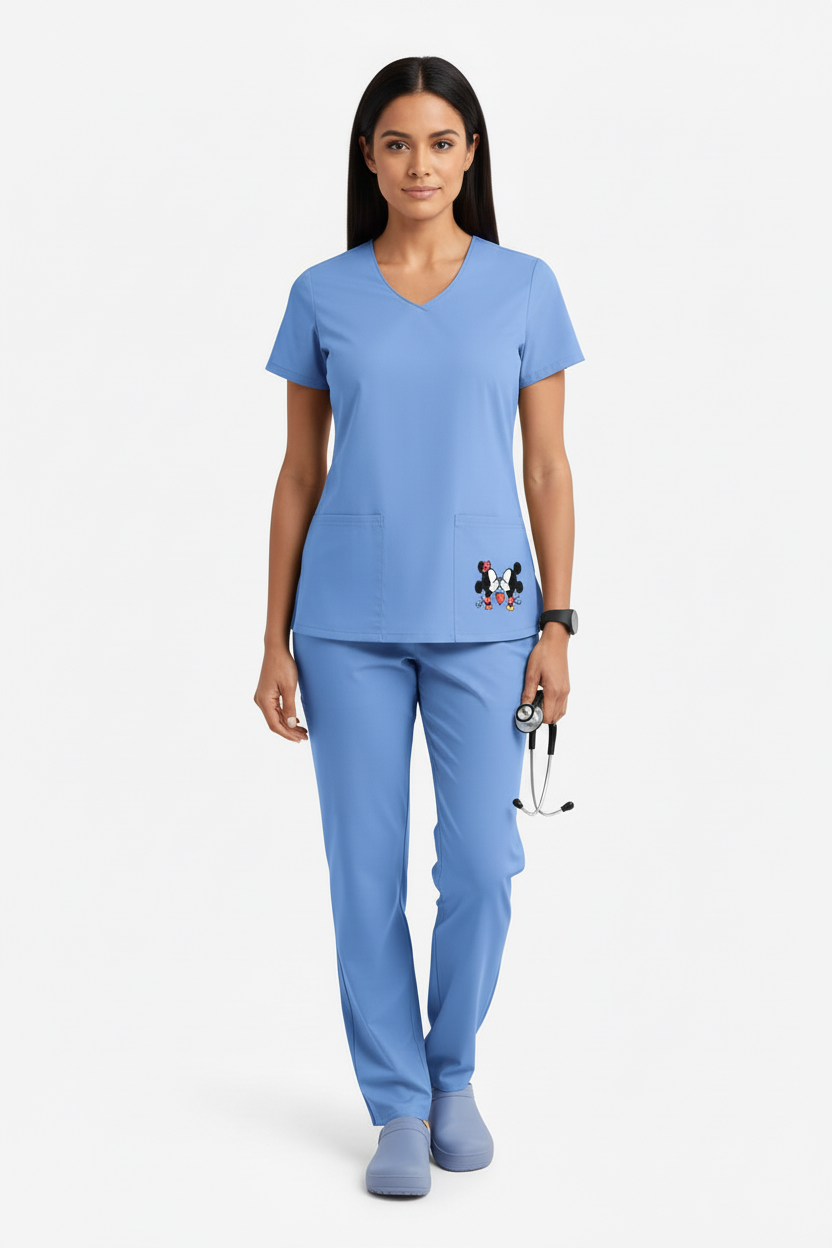 KOMPLET NEBO PLAV MINI KEPER 100% PAMUK