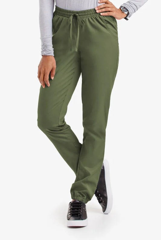 ZENSKE PANTALONE  OLIVE ULTRA STRECH