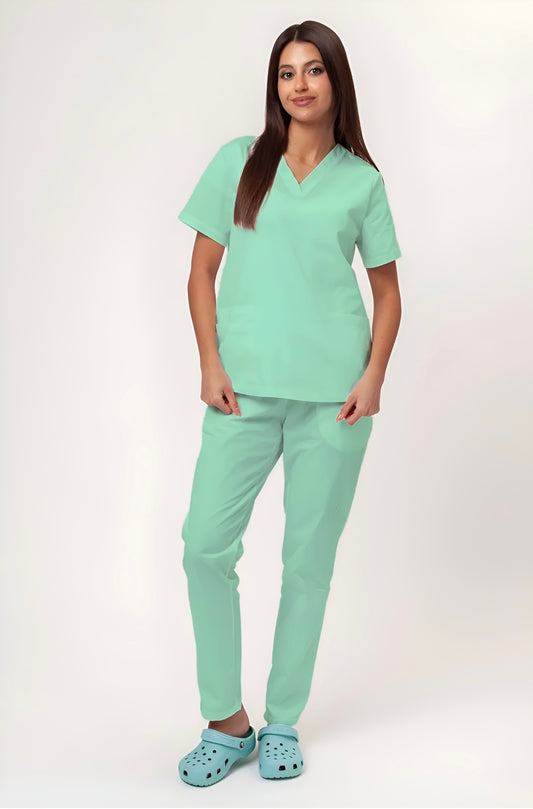 KOMPLET ANJA SA ELASTINOM MINT