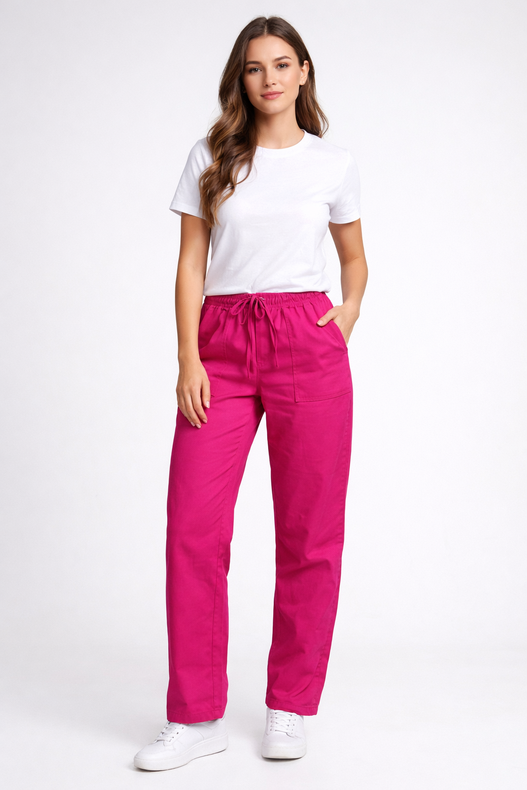 PINK PANTALONE keper 100% pamuk