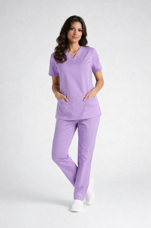 Komplet LILA KEPER 100% PAMUK